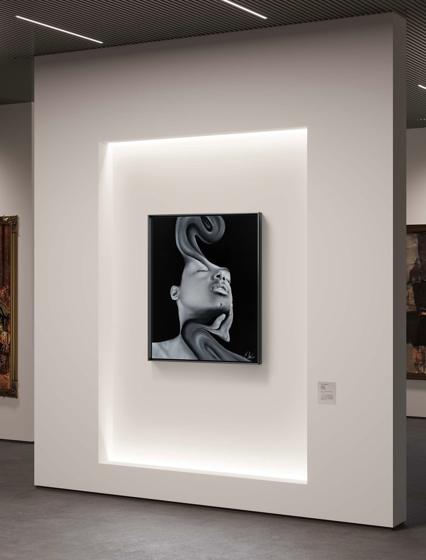 « Confusion » Original Oil Painting